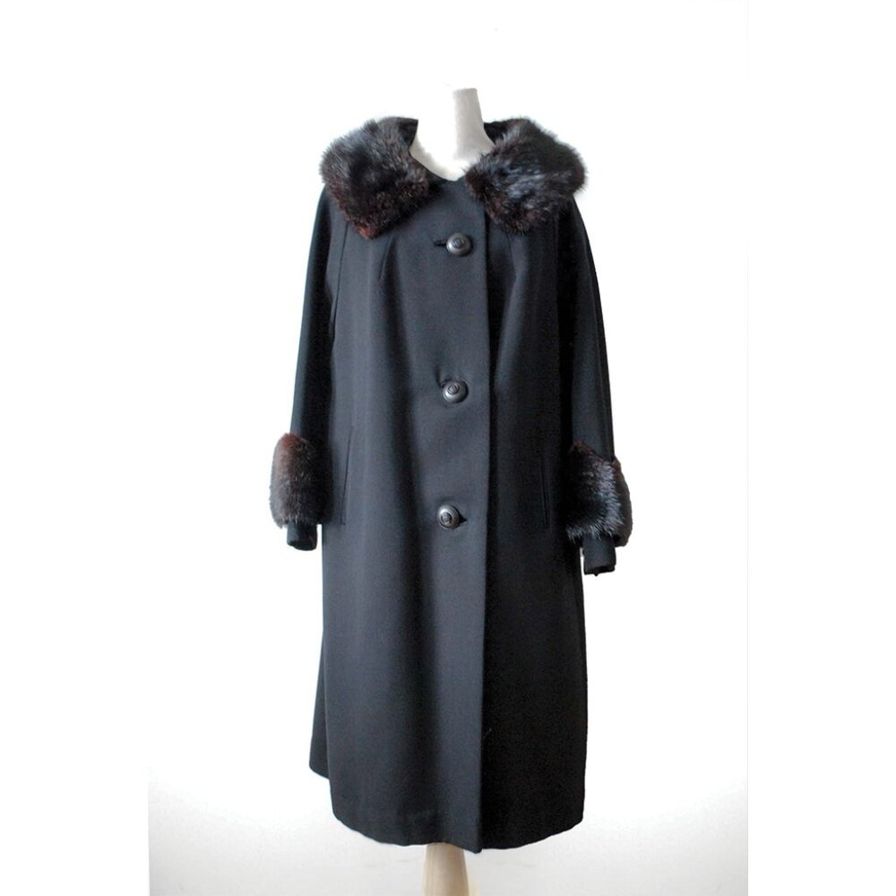 Attractive Originals Toronto Fur Trim Coat